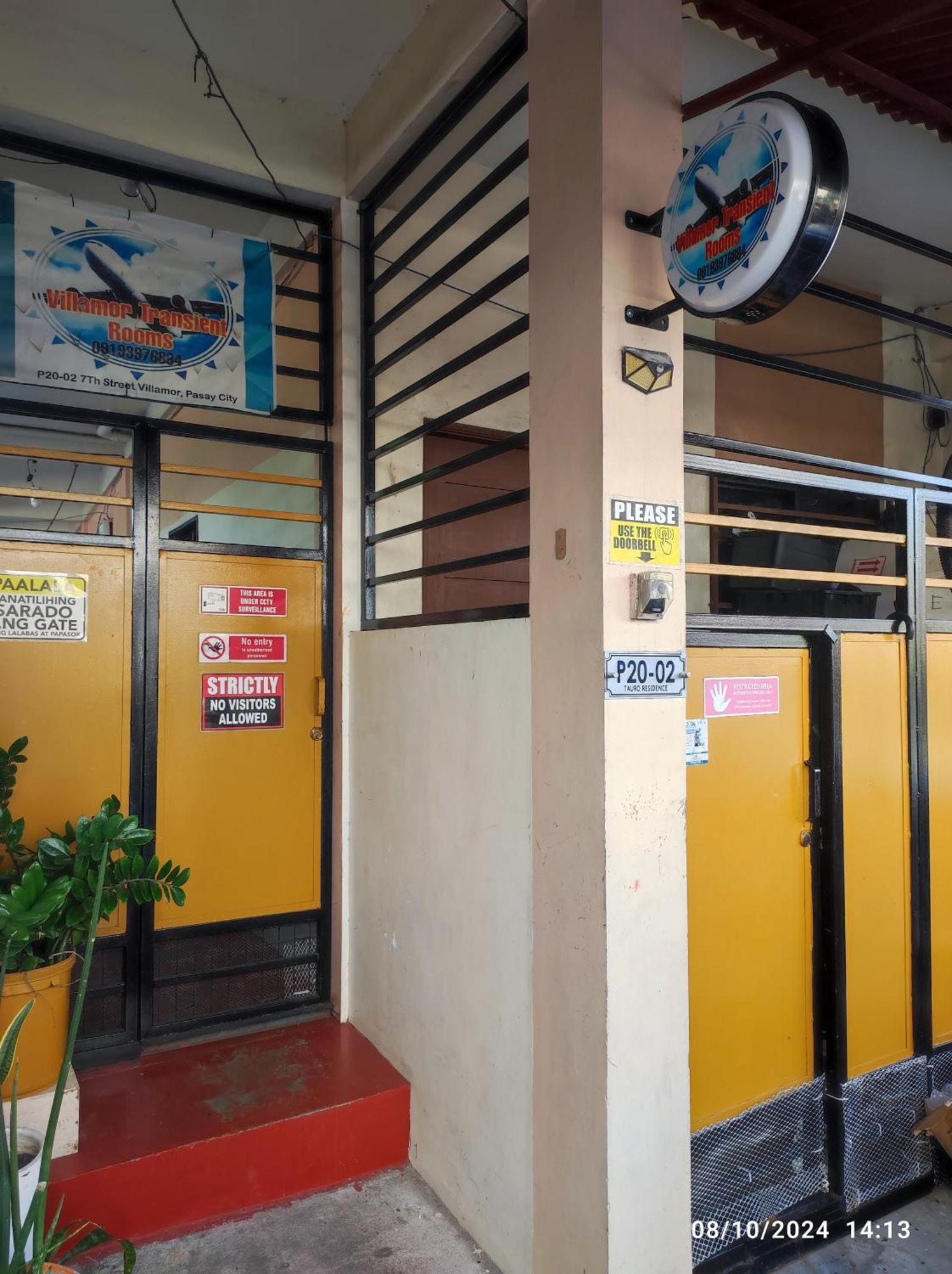 Airport Villamor Transient Rooms Μανίλα Εξωτερικό φωτογραφία